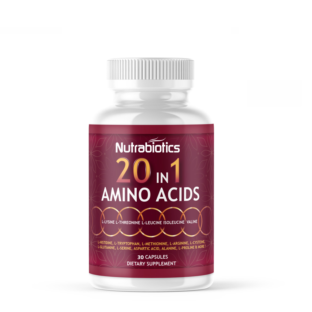 20 In 1 Amino Acids Capsule Supplement