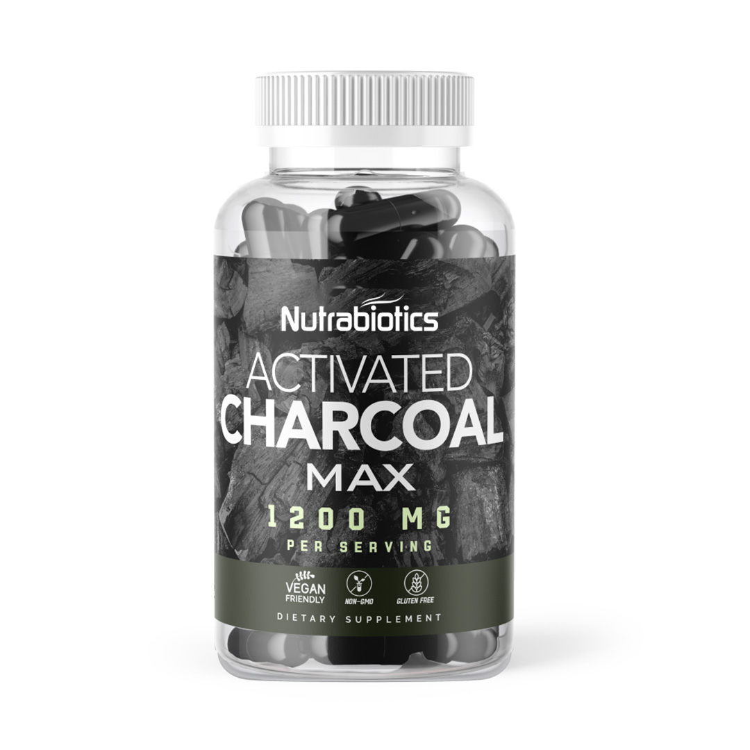 Activated Charcoal MAX 1,200mg Veggie Capsules