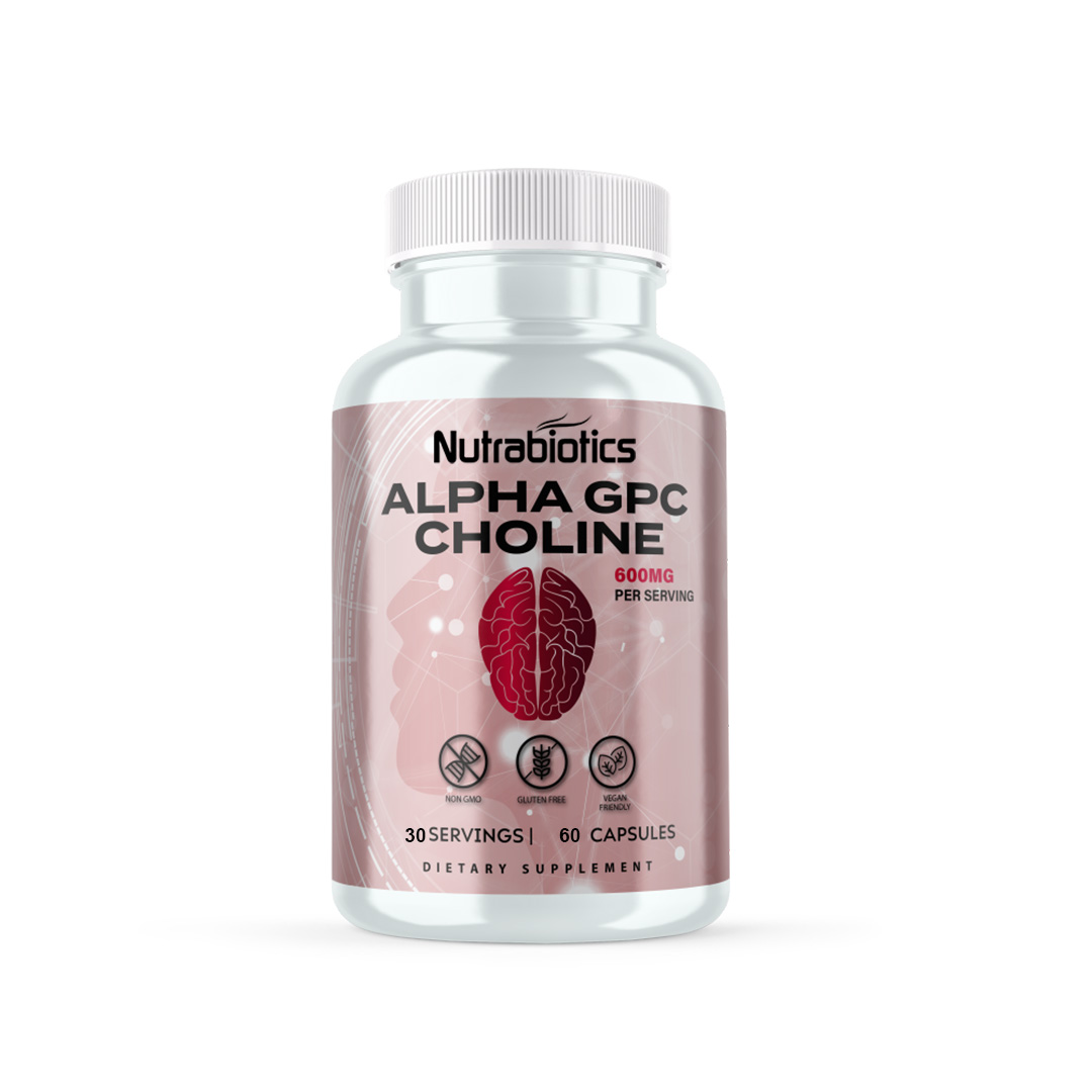 Alpha GPC Choline 600mg Supplements