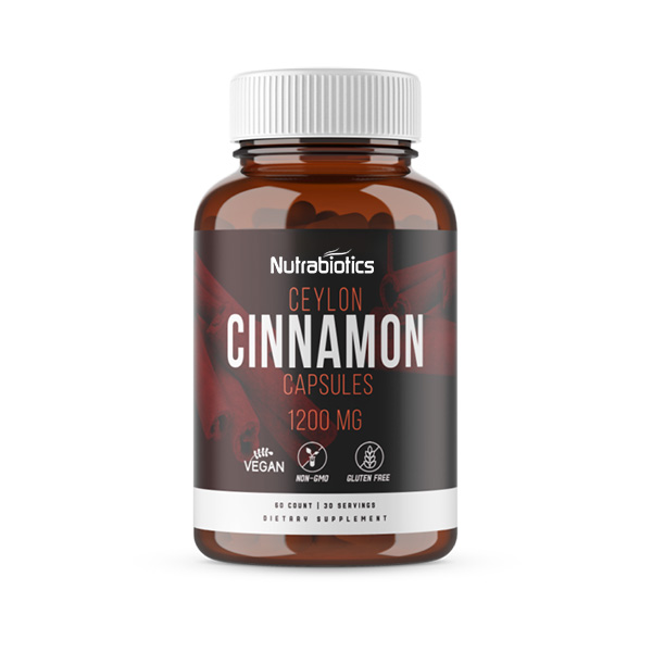 1,200mg Ceylon Cinnamon Veggie Capsules