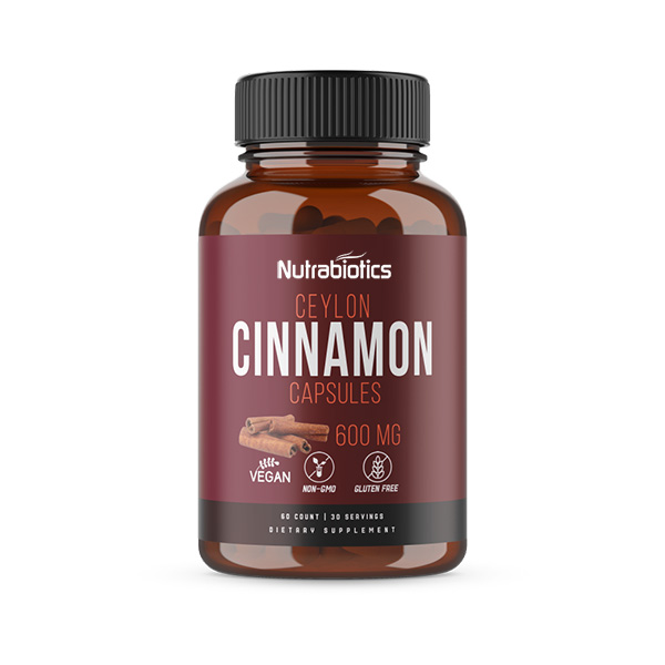 Premium Ceylon Cinnamon 600mg Veggie Capsules