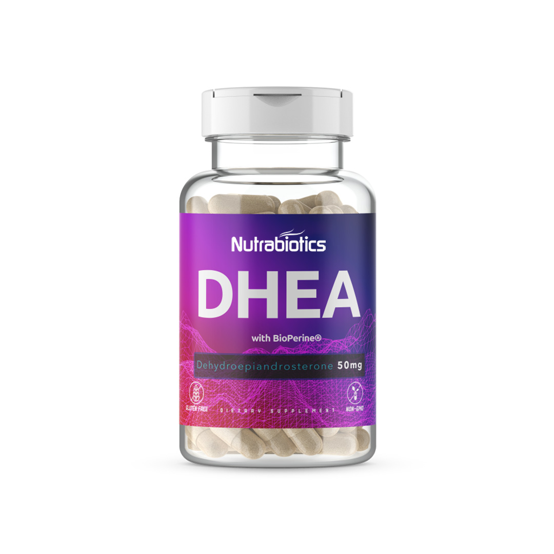 DHEA Supplement 50mg + Bioperine® Veggie Capsules