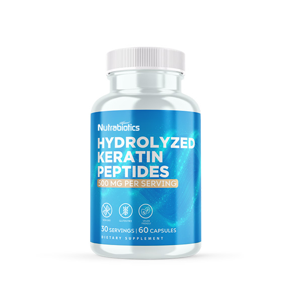hydrolyzed keratin peptide supplement 500mg
