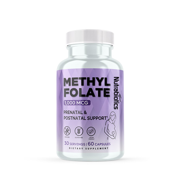 Methylfolate 1,000mcg Vegetable Capsules