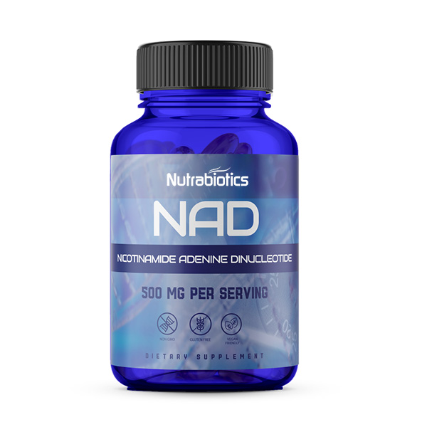 NAD Supplement (Nicotinamide Adenine Dinucleotide) 500mg Per Serving