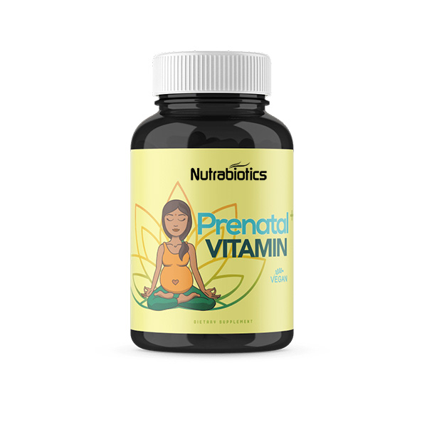 Prenatal Vitamin – Vegan Friendly – Veggie Capsule – Contains Organic Nu-Flow