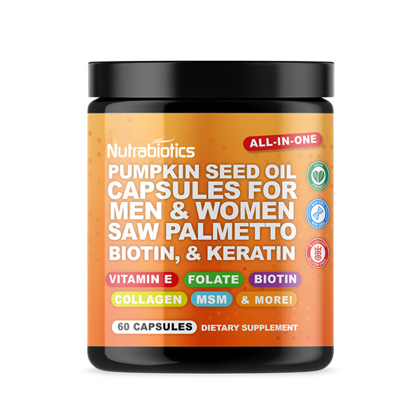 Pumpkin Seed Oil Capsules For Men & Women